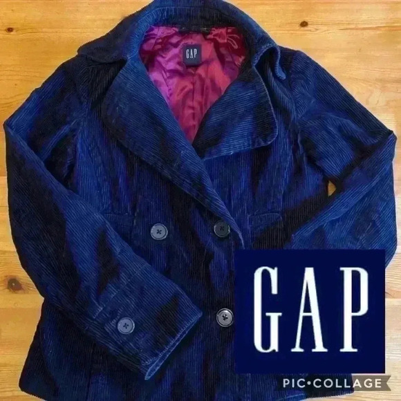 GAP Jackets & Blazers - Gap corduroy double breasted jacket women’s XS